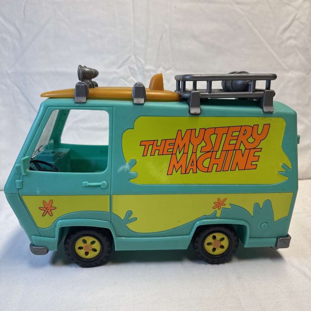Scooby-Doo The Mystery Machine Trap Time Toy Van Missing Backdoor
